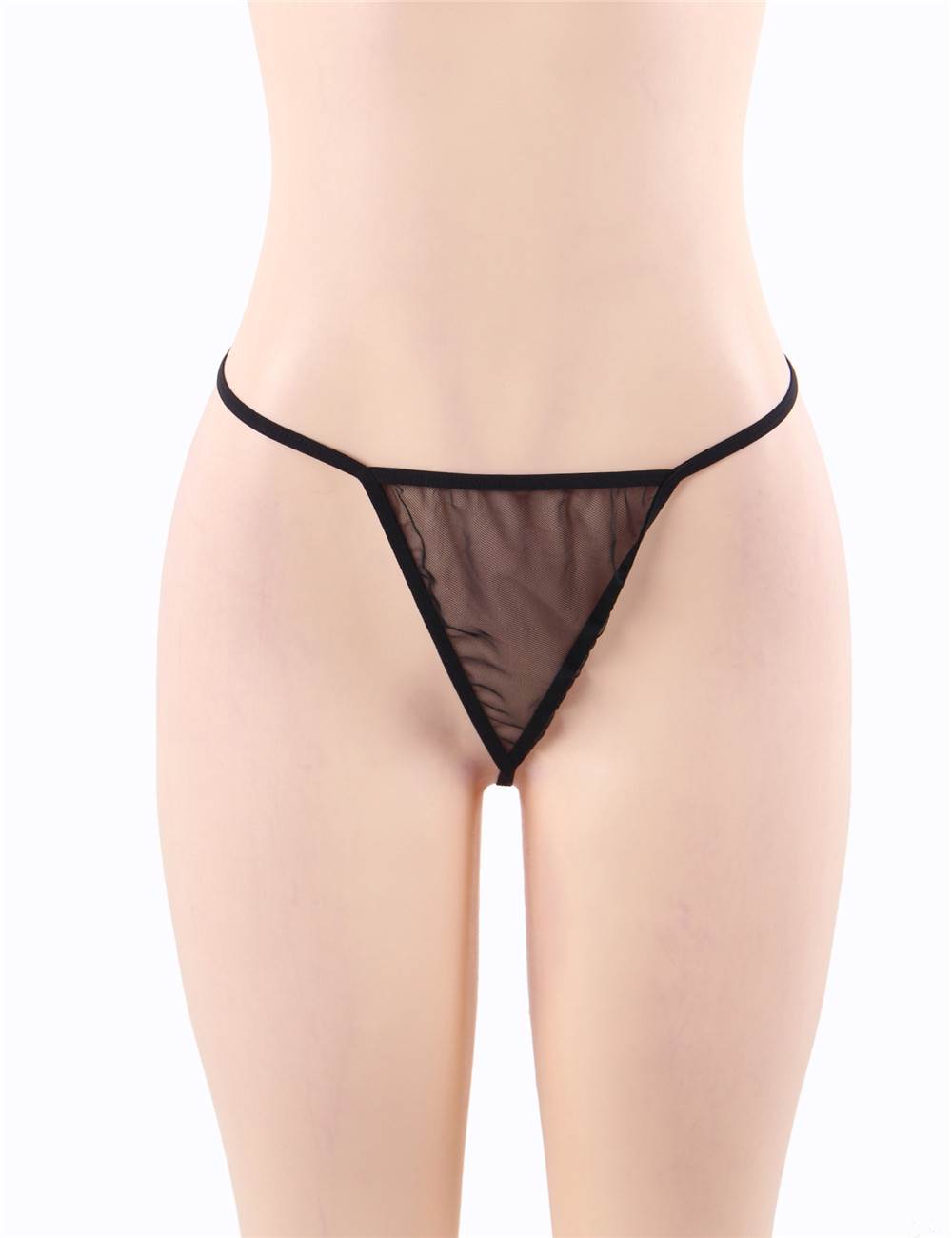 Babydoll Strapless Negro XXXL