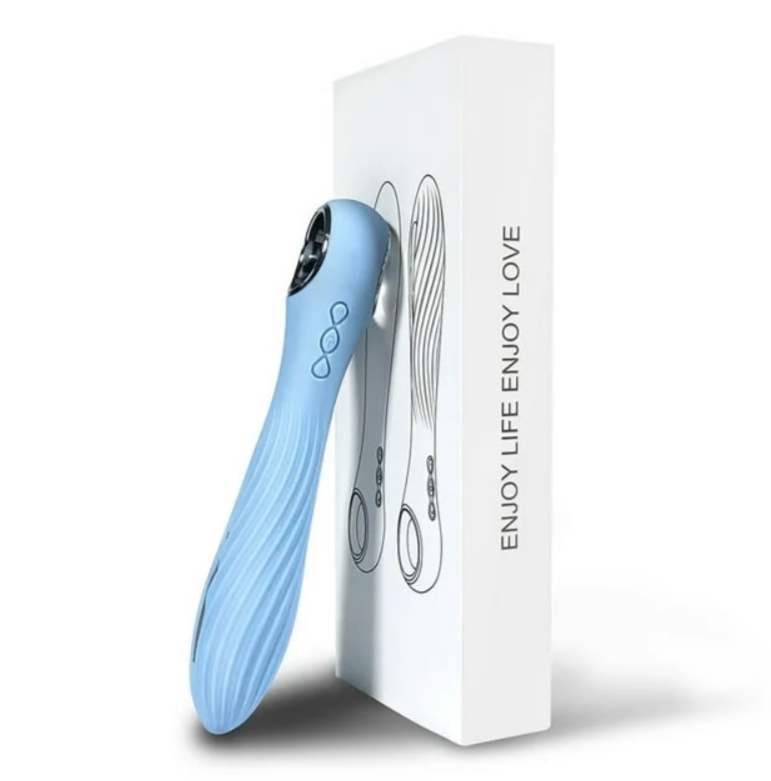 Vibrador Ergonómico con Estimulación de Electroshock