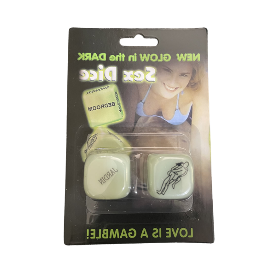 Dados Eróticos Luminosos Sex Dice (Grande)