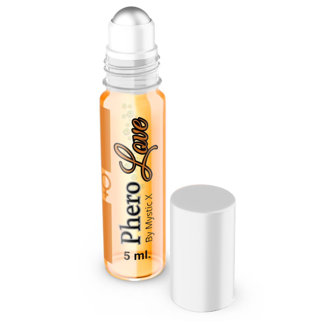 Phero Love – Feromona Femenina Roll On 5 ml (Naranja)