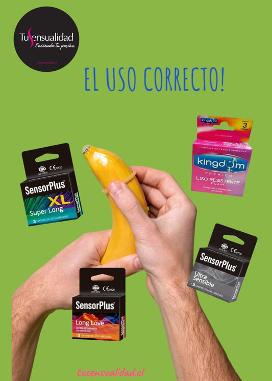 ¿Por qué es importante el uso correcto de condones?