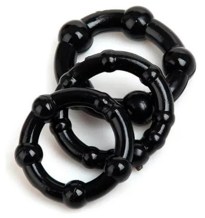 Triple pack Anillo Negros