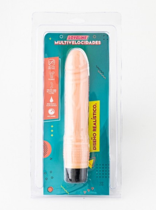 Vibrador Regulable 21x3,5 cm Piel