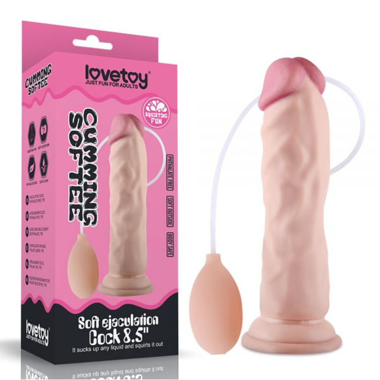 Consolador Eyaculador Super Suave