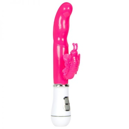 Vibrador Doble Estimulación  Punto G y Mariposa Clitorial