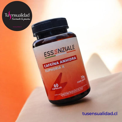 CAFEÍNA ANHIDRA 250mg,  60 CAPSULA, ESSENZIALE